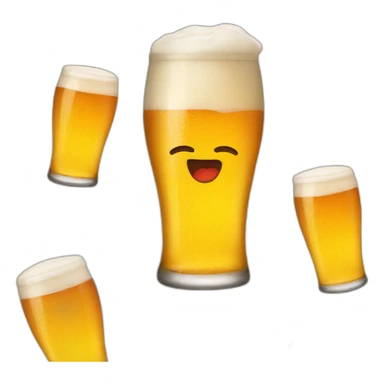 donald trump drink a beer sticker