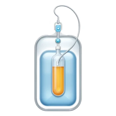 IV bag medication hanging sticker