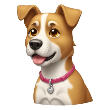 Perro con un rayo  sticker