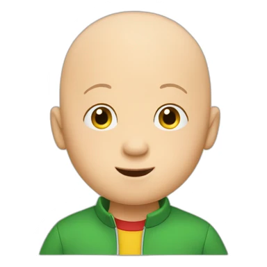 Caillou sticker