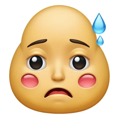 Crying big butt sticker