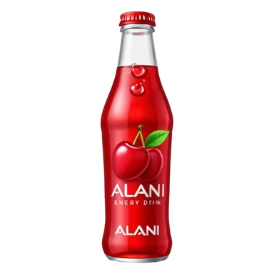 Alani energy drink new flavor  cherry pop sticker