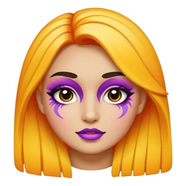 face makeup sticker