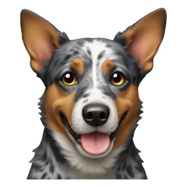 Cattle dog sticker