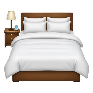 bed confortable sticker