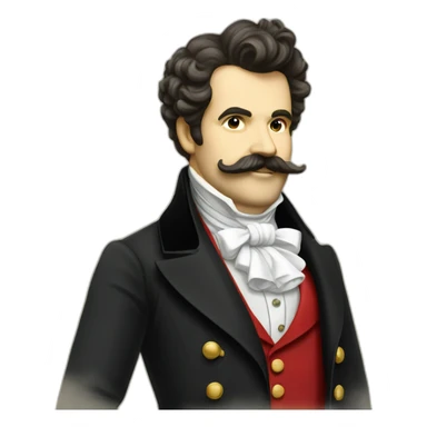 Johann Strauss  sticker