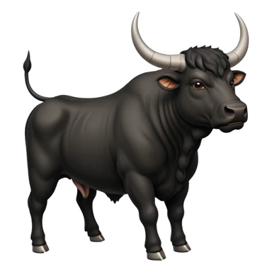 black bull sticker