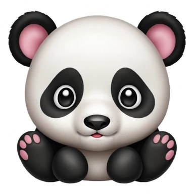 baby panda sticker