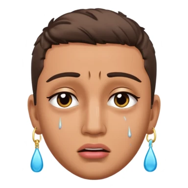 Buda from love island crying sticker