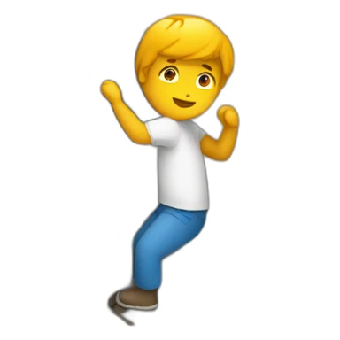 Personne qui escalade un mur sticker