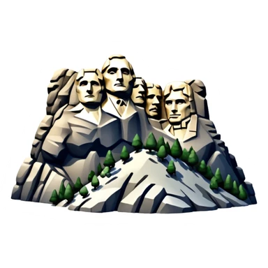 Mount Rushmore sticker