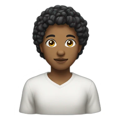 Black albine guu sticker