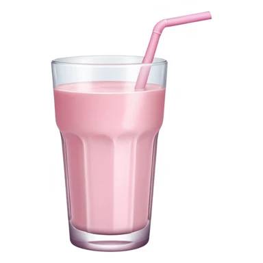 pink mute milk sticker