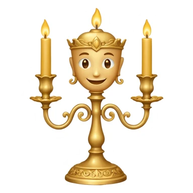 Character in Beauty and the Beast: Candlestick Lumia sticker