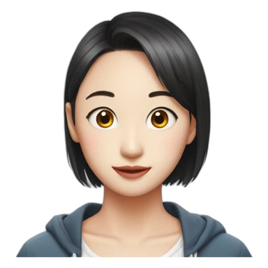 Momo for twice sticker