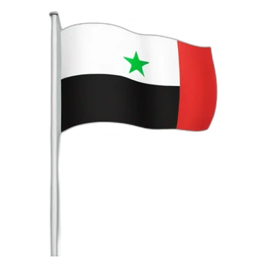free syria flag sticker