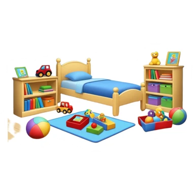 Clean kid room sticker