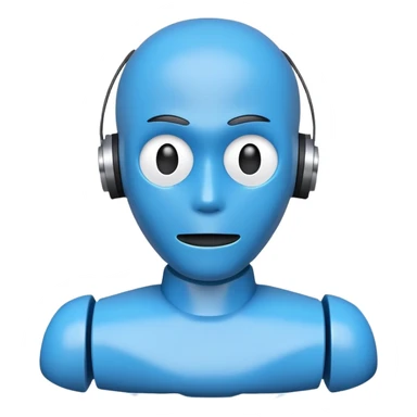 blue crash test dummy sticker