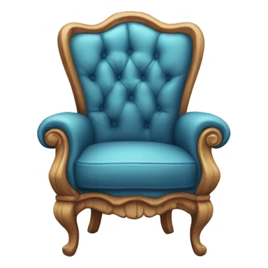 Chair with veins sticker