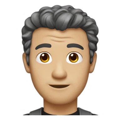 Chandler from friends sticker