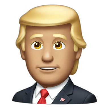 Donald J Trump sticker