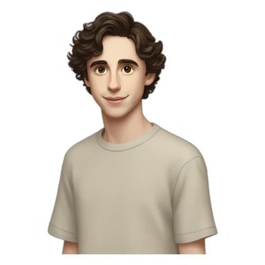 timothy chalamet sticker