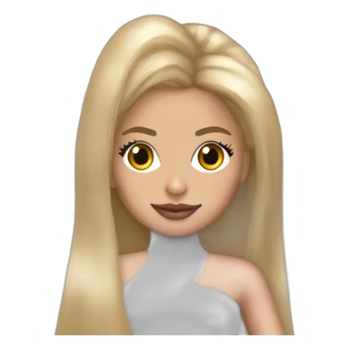 Lady Gaga mixed with Ariana Grande sticker