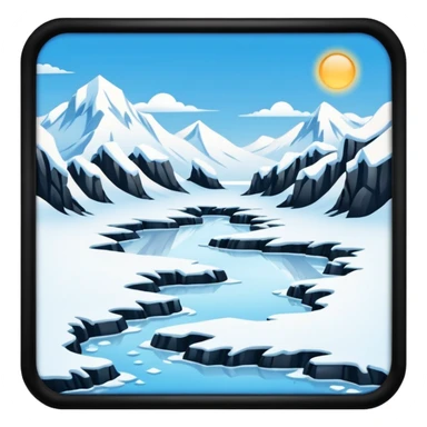 north pole   sticker