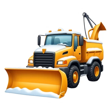 Un chasse neige sticker