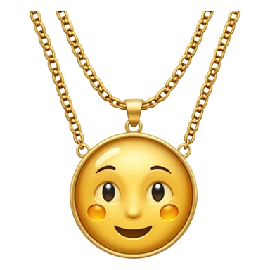 necklace in brilliant  sticker