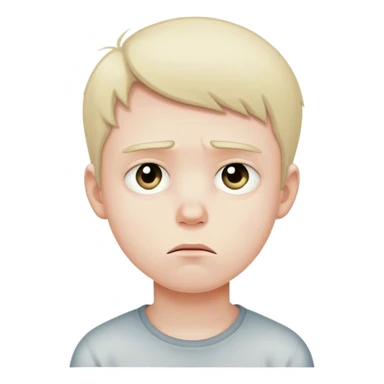 Sad boy  sticker