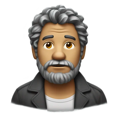 Ugly fat man  sticker