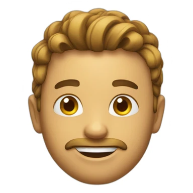 Emoji qui rigole  sticker