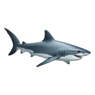 Shark from ikea sticker