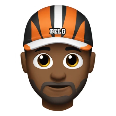 Bengals fan sticker