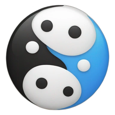 yingyang sticker