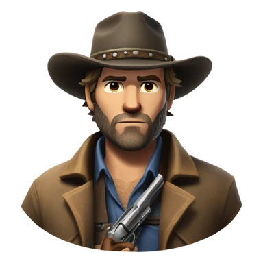 arthur morgan from Red Dead Redemption 2 sticker