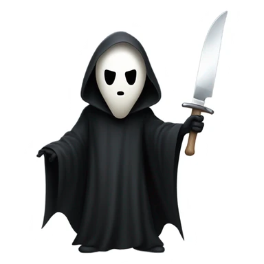 Scream movie sticker