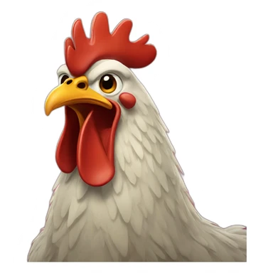 monster chicken sticker