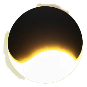 Solar eclipse  sticker