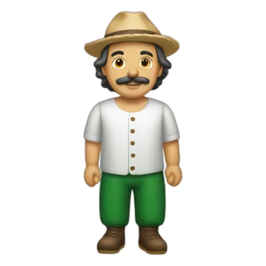 veritable basque man sticker