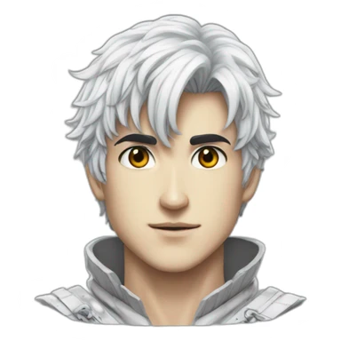 Griffith berserk manga realistic sticker