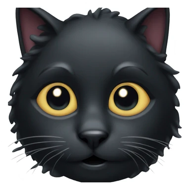 Black cat Halloween  sticker