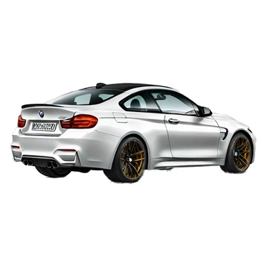BMW m4 competition sticker