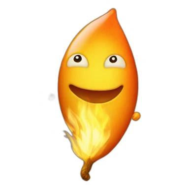 une larve au coin du feu sticker