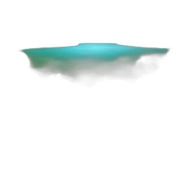 Point d’eau sous terre naturelle. sticker