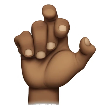 2pac hand sign sticker