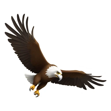 Eagle carrying a ram sticker