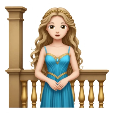 Juliet on the balcony sticker