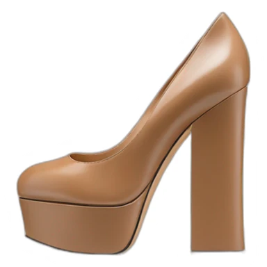 Black VALENTINO Tan-go PLATFORM PUMP sticker